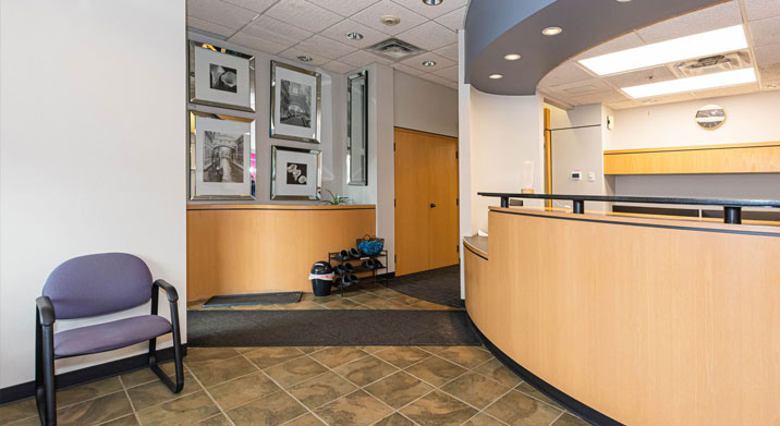 Reception Area - Unity Square Dental