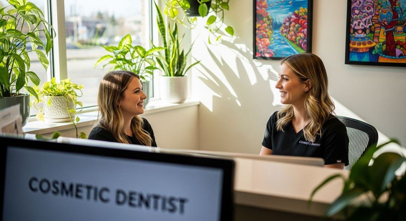 Cosmetic dentist Edmonton office