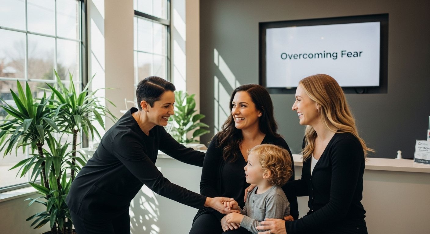 dentist fear overcoming clinic