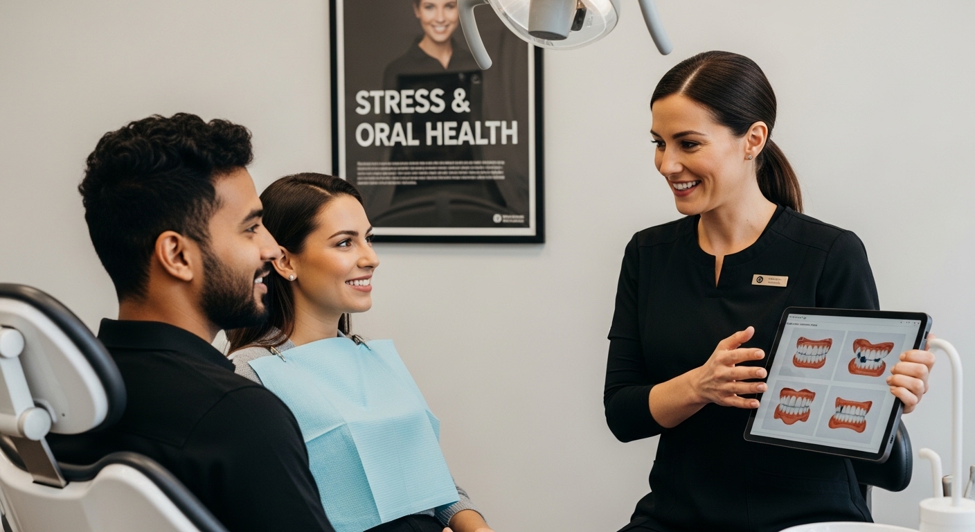 stress oral health dentist