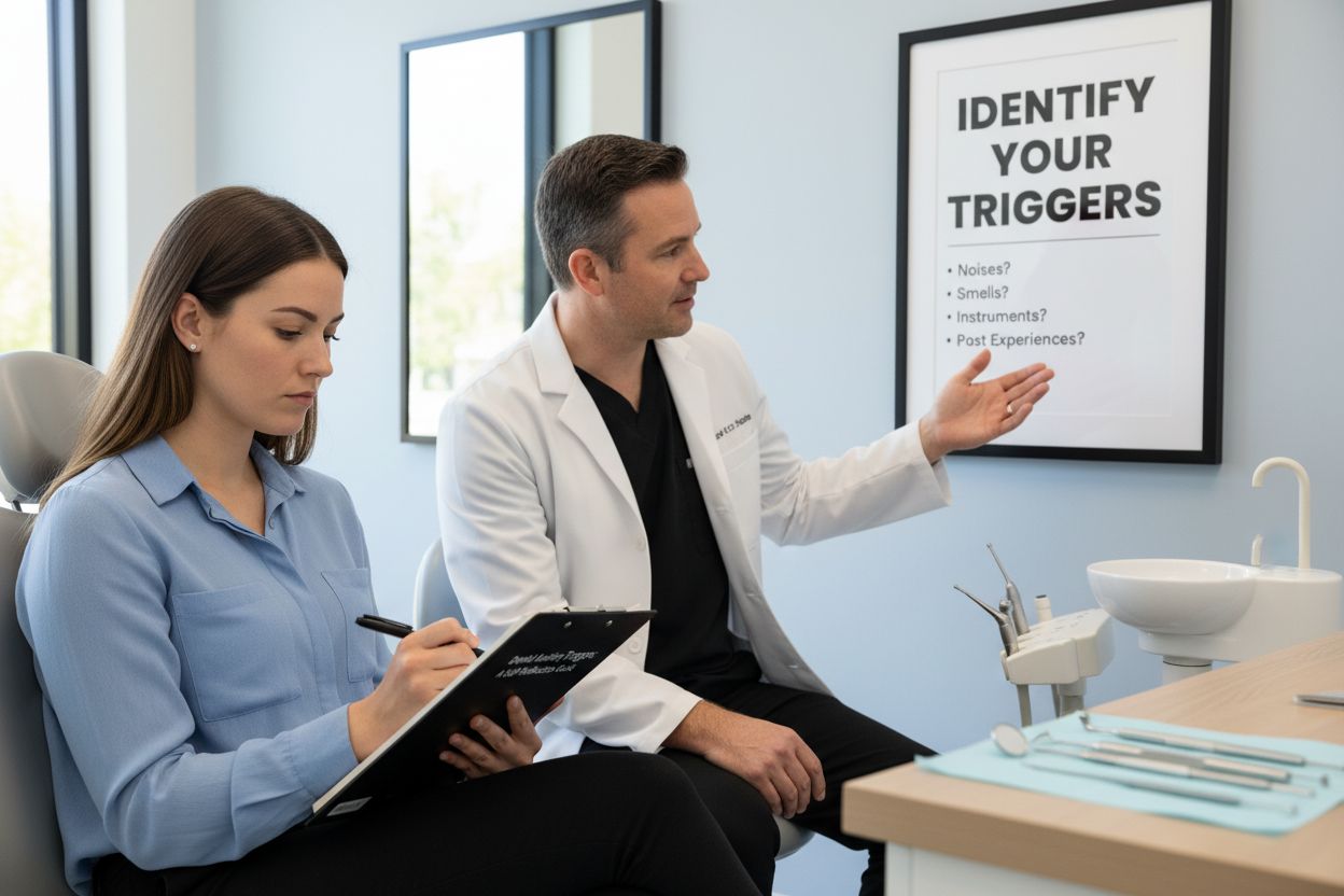 identify dental anxiety triggers