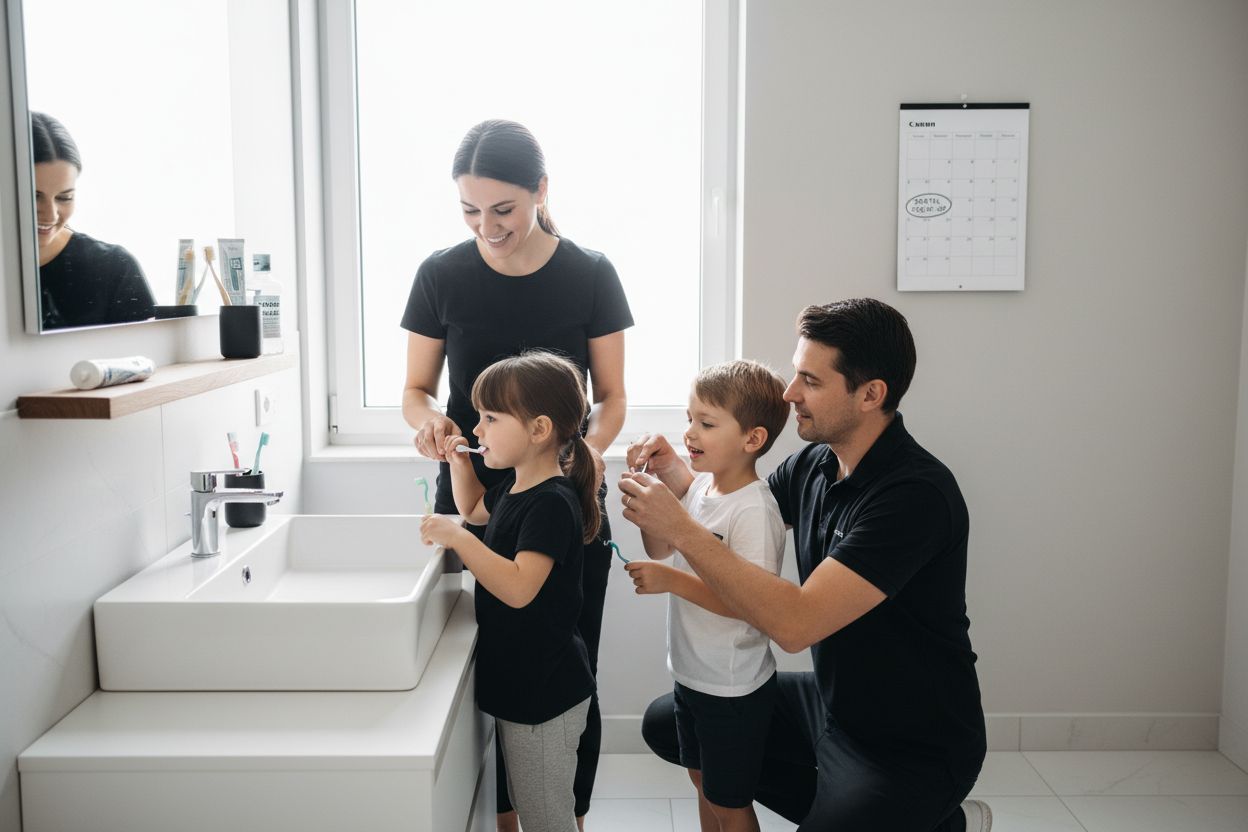 family dental hygiene habits