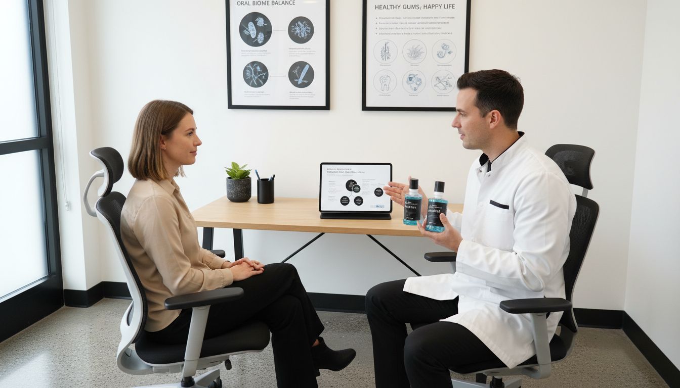 dentist mouthwash consultation