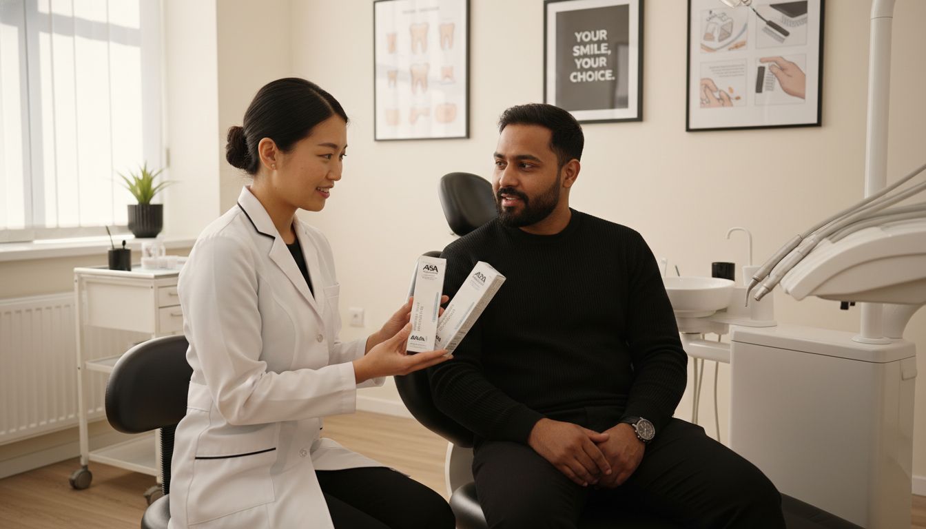 dentist consultation toothpaste